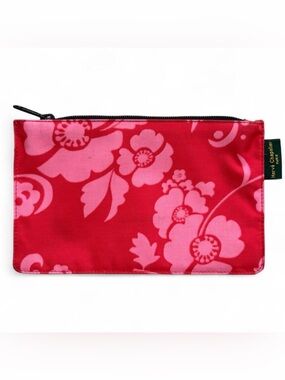 Y2K vintage Hibiscus Flower Herve Chapelier zipper pouch